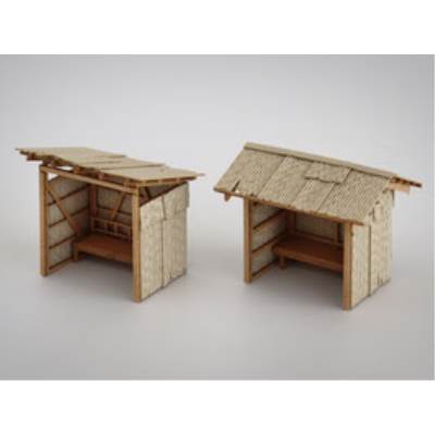 1/150 待合小屋ABセット