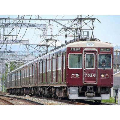 阪急7300系 （京都線 7326編成）増結用先頭車2両セット（動力無し）