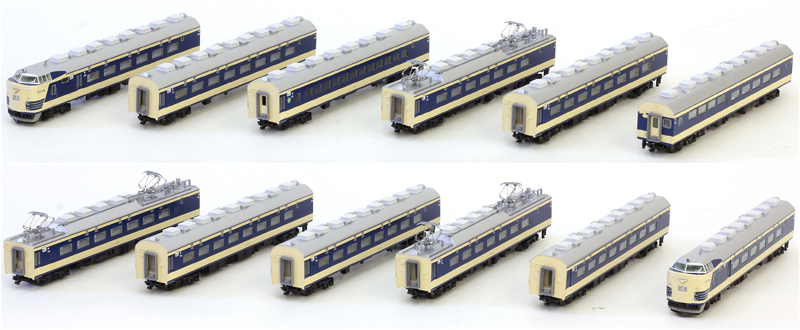 KATO 581系寝台特急「月光」12両セット　レジェンドコレクションNo.6鉄道模型