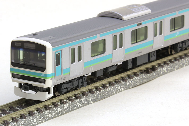 KATO E231系 常磐線 10両セット （10-551.10-552）数回走行歴は 