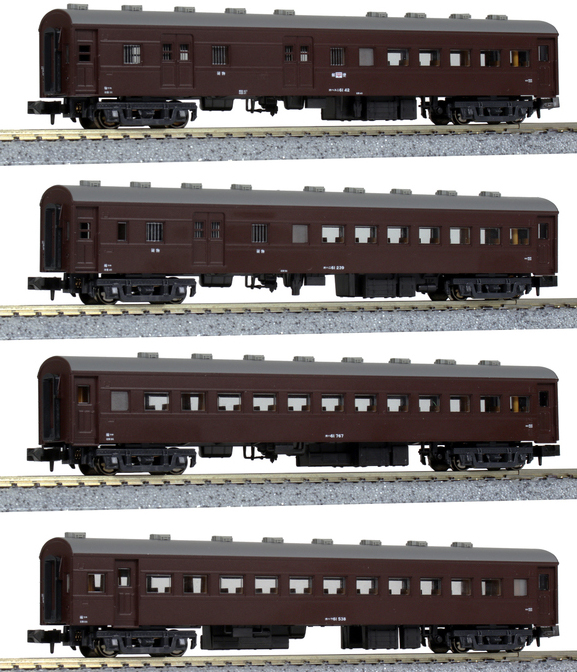 オハ61系客車(各種) | KATO(カトー) 10-1370 5266 5267 5269 鉄道模型 