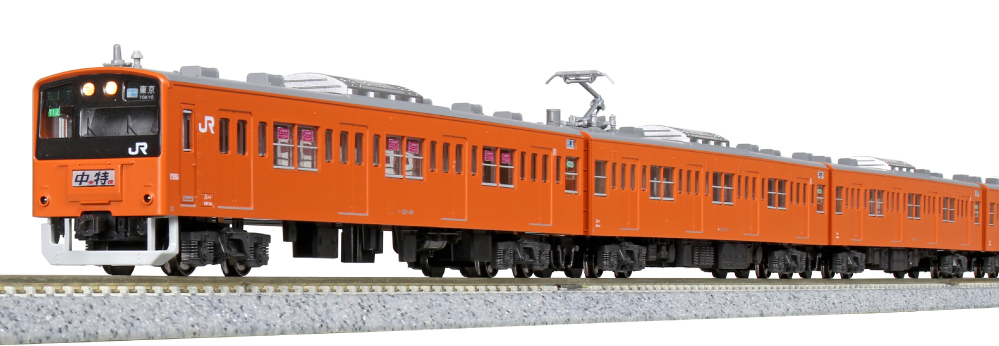 レールゲージNゲージ201系中央線快速10両セット - 鉄道模型