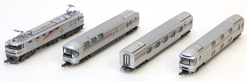 輝く高品質な KATO E26系 カシオペア 12両フル編成+EF510 鉄道模型 ...