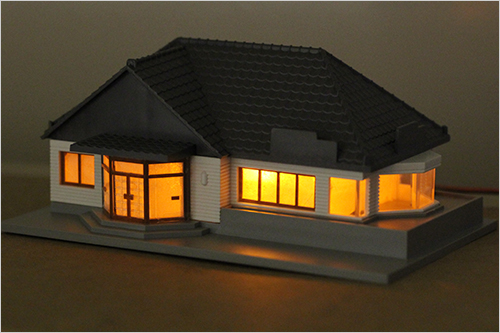 Nゲージ 建物照明の設置 | 鉄道模型 通販